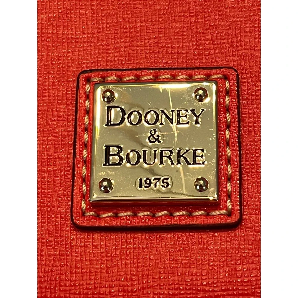 NWT Dooney & Bourke‎ Saffiano Leather Small Kiley Crossbody Color Tomato